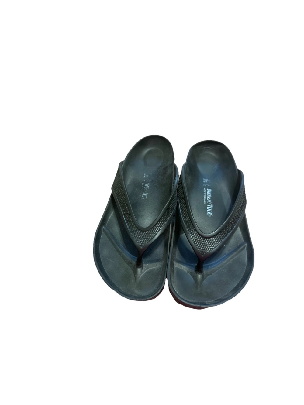 Birkenstock Honolulu EVA Black Slide Thong Sandals Flip Flops Sz 41 US L 10 M 8